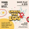 “Smash the Egg” στο Fashion City Outlet: Δώρα, ταξίδια και εκπλήξεις σε κάθε επίσκεψη