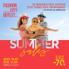 Summer Sales στο Fashion City Outlet: Η τελευταία ευκαιρία για τις μεγάλες καλοκαιρινές αγορές